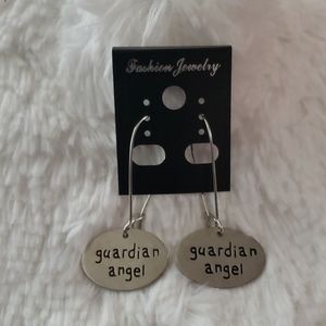 Beautiful silver (guardian angel) earring